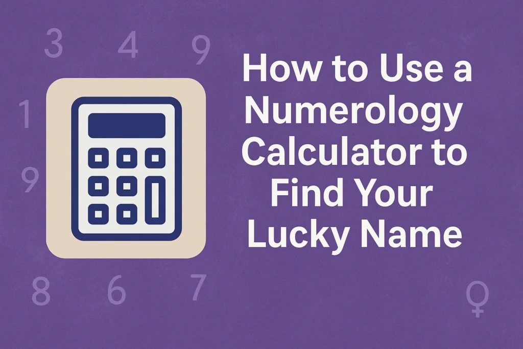 numerology calculator