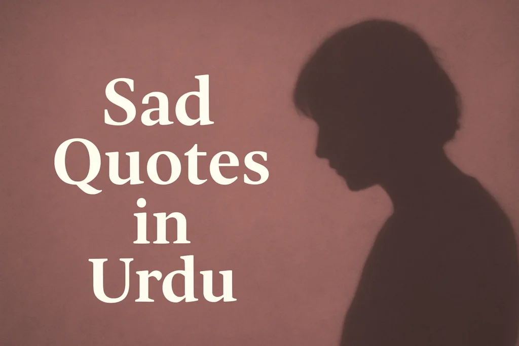 sad quotes in urdu